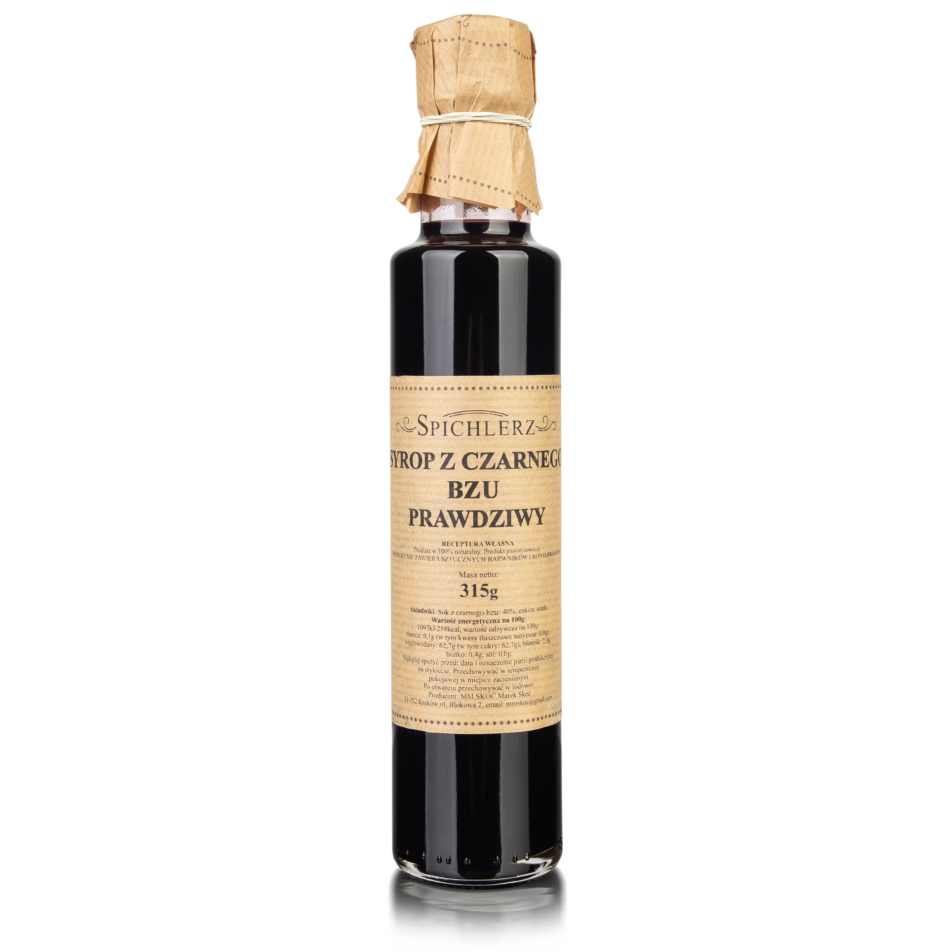 Syrop z czarnego bzu 250 ml